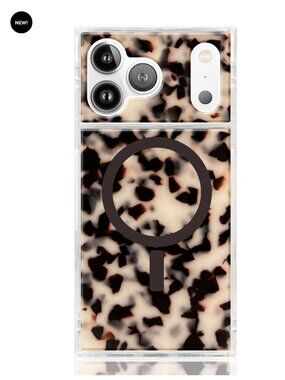 Flaunt SQUARE Blonde Tortoise Shell iPhone Case iPhone 17 Pro